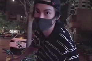 支持哈利！王鶴棣曬視頻騎小黃車支持步行者