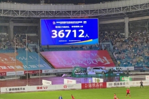 蘇媒：觀賽人數(shù)新突破，常州vs南京省外觀眾超過1萬人