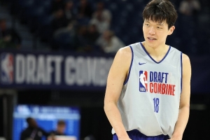 ESPN選秀大會前最后一次預測排名：楊瀚森次輪第35順位被76人選中