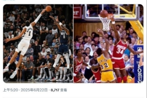 117場430次VS150場451次！美媒：文班能否打破大夢歷史蓋帽紀錄？