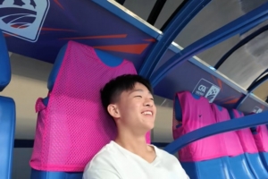 加盟英博？記者：國少集訓后，鄺兆鐳將在大連進行第二階段試訓