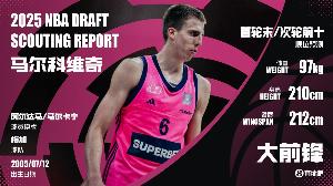 字母哥密切關(guān)注??NBA選秀大會：雄鹿47號順位選中馬爾科維奇
