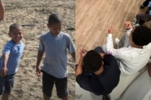 簡直一個模子??小貝林厄姆曬兄弟倆兒時玩耍照片，為哥哥慶生