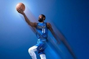 動(dòng)作瀟灑！歐文為NBA 2K拍攝宣傳照 這是準(zhǔn)備代言嗎