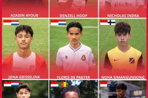 備戰(zhàn)U17世界杯！印尼U17召入多達(dá)9名雙國籍球員，全部效力海外