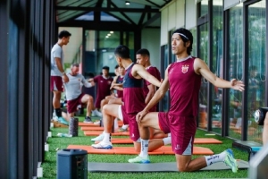 上海海港球員今天下午重新集結(jié)，投入到下一階段的備戰(zhàn)當(dāng)中