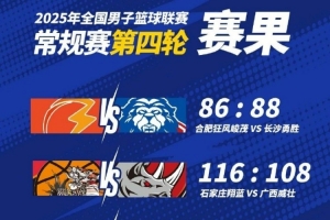 ??NBL戰(zhàn)報(bào)-長(zhǎng)沙勇勝加時(shí)鏖戰(zhàn)險(xiǎn)勝合肥 廣西&湖北仍未嘗勝績(jī)
