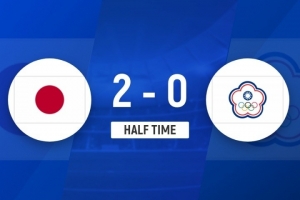 半場(chǎng)-日本女足2-0中國(guó)臺(tái)北女足 矢形海優(yōu)、瀧川結(jié)女破門