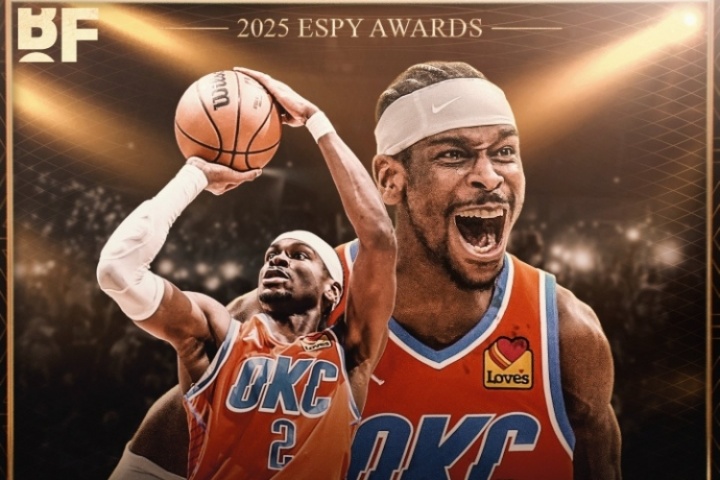 ??豐收！亞歷山大榮獲ESPY年度最佳男運動員+最佳NBA球員??