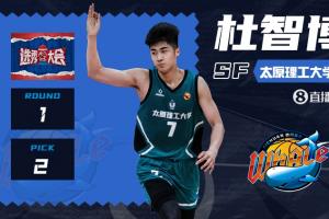 ??太理杜蘭特！??CBA選秀大會：四川用榜眼簽選中杜智博！