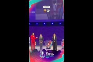 李夢雯：很榮幸能代表我的隊友及團(tuán)隊來參加2026亞洲杯抽簽儀式