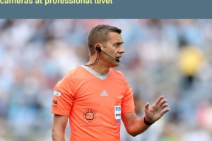 FIFA：裁判佩戴身體攝像機(jī)的試驗(yàn)擴(kuò)展至全球賽事