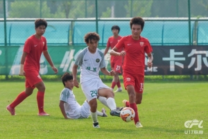 中青賽U17組：海港U17隊2-1浙江U17隊，6勝1平排名南區(qū)第一