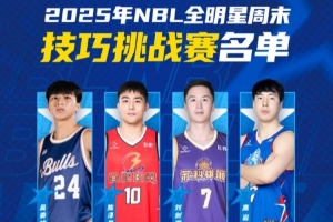 NBL全明星技巧挑戰(zhàn)賽名單出爐：龐崢麟&哈姆雷特在列