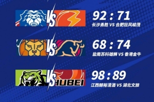 ??NBL戰(zhàn)報(bào)-香港金牛力克鹽南雄獅 江西鯨裕清酒擊敗湖北文旅