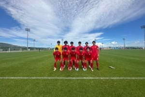 中青賽排位賽第二輪，上海海港U19隊2-1戰(zhàn)勝廣州豹U19隊