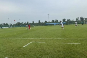 青少年男足初中年齡段U15組總決賽，上海海港3:1石嘴山實(shí)驗(yàn)恒星
