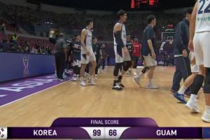 韓國隊(duì)33分狂勝關(guān)島輕松晉級(jí)！八強(qiáng)賽將對(duì)陣中國！